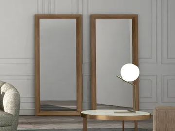 OLIVER - Rectangular framed mirror by CASA +39 - view 2